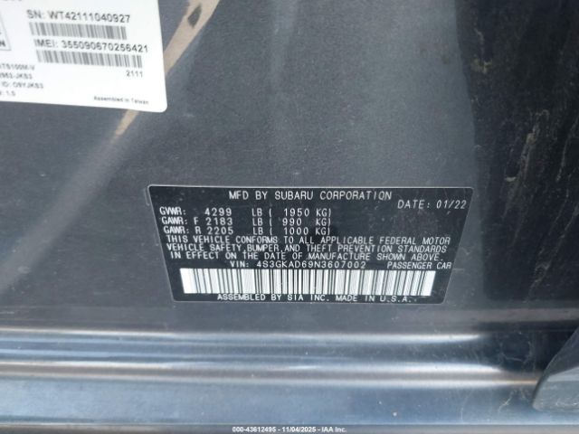 Subaru Impreza Premium Image 12